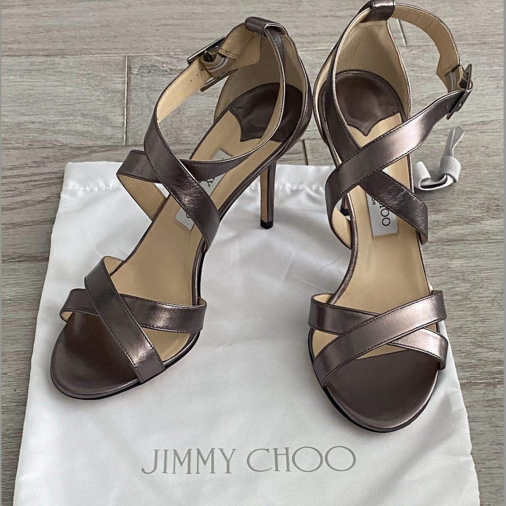 BRAND NEW IN BOX! Authentic JIMMY CHOO 'Louise' Heels Size: 41